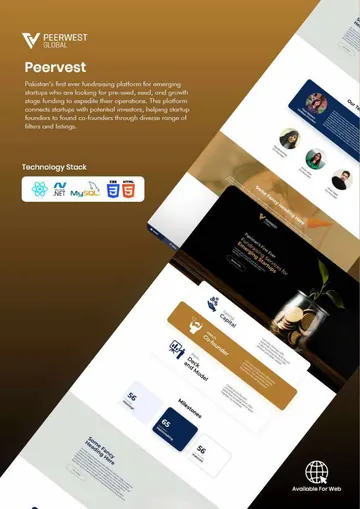Peervest — project overview poster