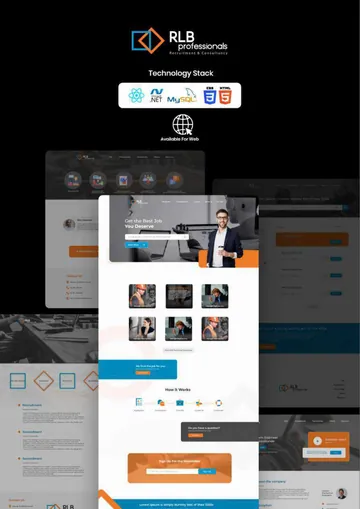 RLB Professionals — project overview poster